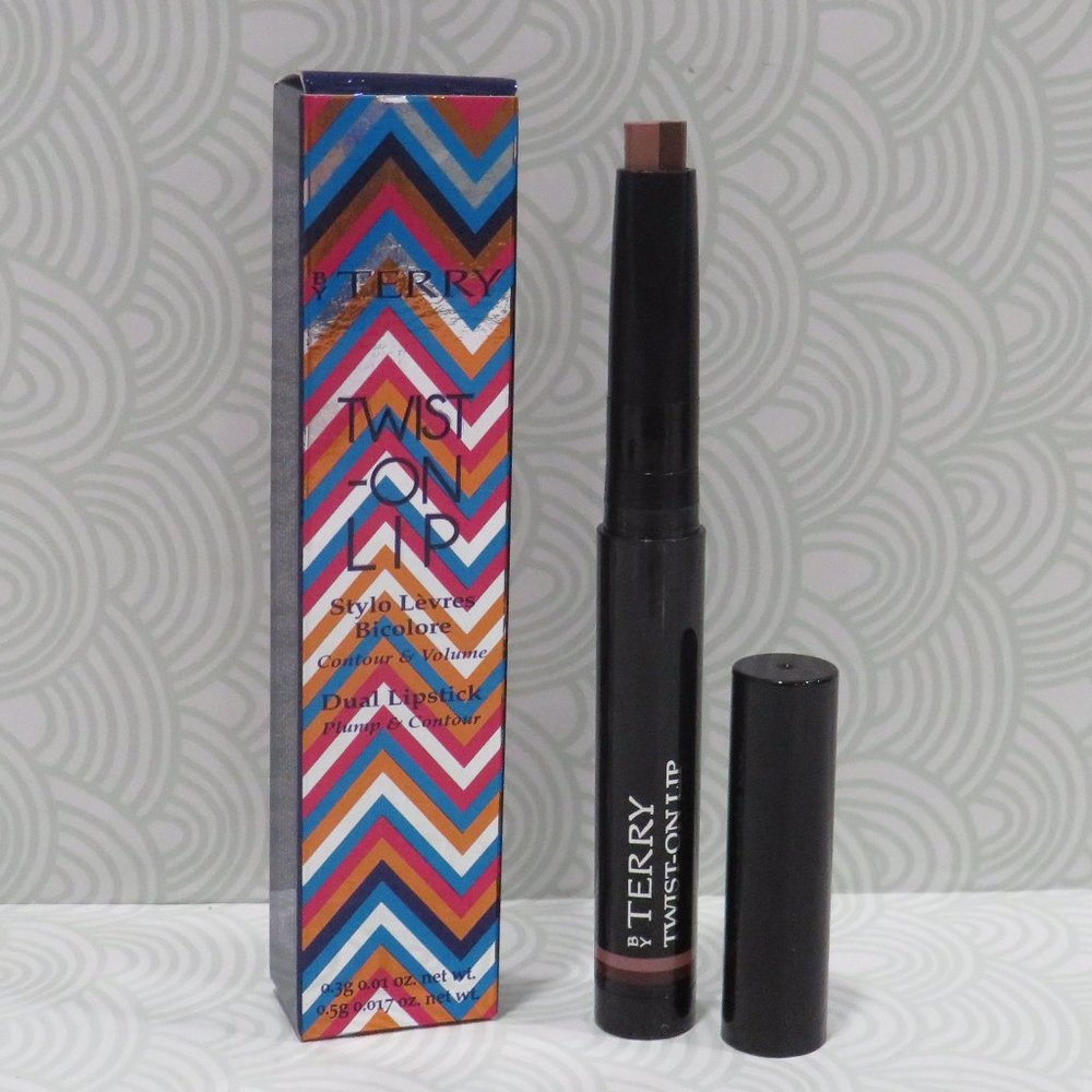 BY TERRY💥TWIST-ON LIP DUAL LIPSTICK #8 CREAM & ESPRESSO NWB💥